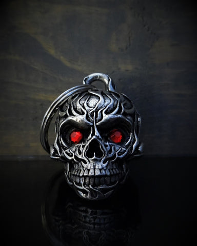 BB-73 Flame Diamond Skull Bell