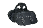 DS342S Two Strap Saddle Bag w/ Studs