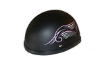 H31PK Novelty Eagle Pink Tribal Wings/Flat Black- Non-DOT